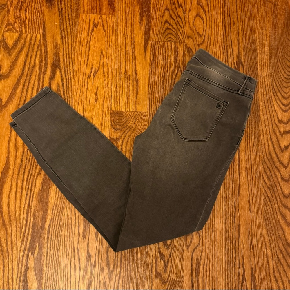 High Rise Gray Jeans Y2K - Picture 2 of 5